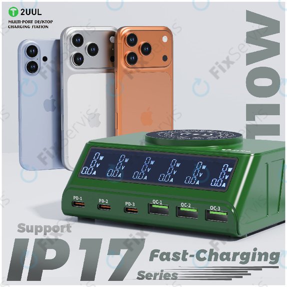 Stolová viacportová nabíjačka, 2UUL PC11
