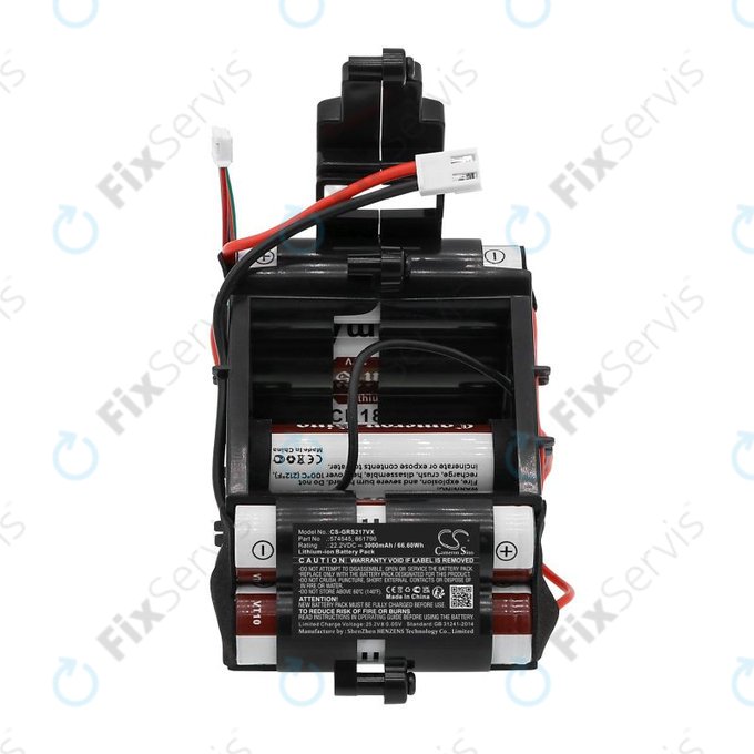 Batéria pre Gorenje 568211, SVC216F, 3000mAh, Li-Ion, 22.2V, 574545, HQ