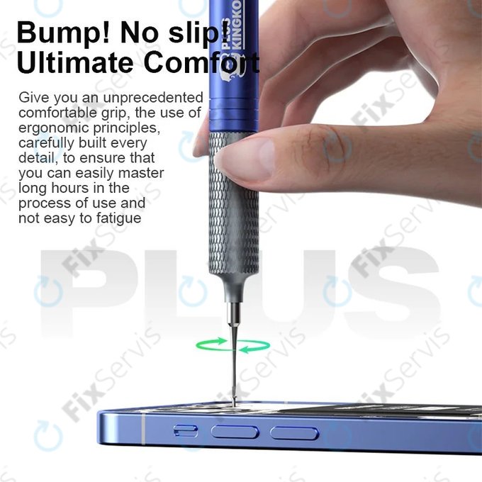 Mechanic KING KONG+ - Set skrutkovačov Torx, Tri-point, Cross - 6ks