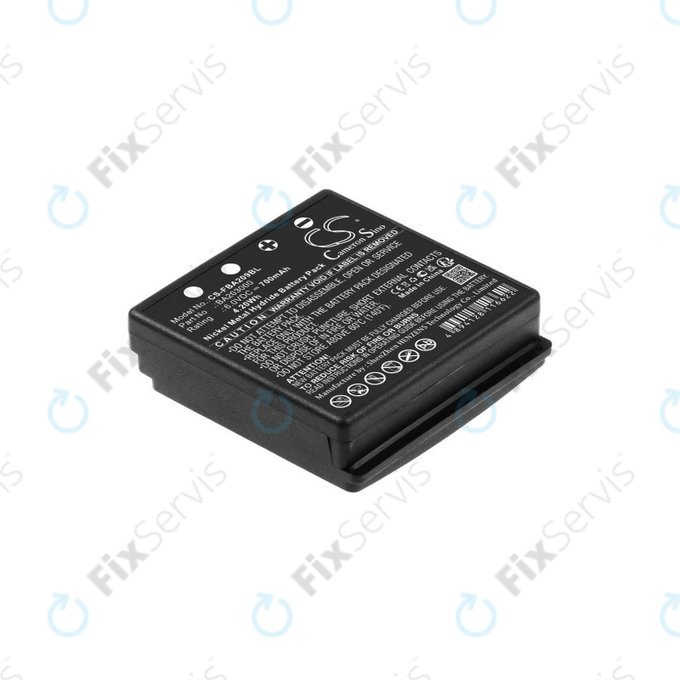 Batéria pre HBC Radiomatic Eco, 700mAh, Ni-MH, 6V, BA209060, HQ