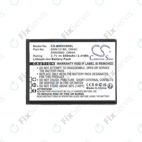 Batéria pre Motorola Gleam +, 650mAh, Li-Ion, 3.7V, OM4A, OM4C, HQ