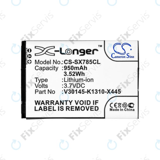 Batéria pre Siemens Gigaset, Openstage, SL, 950mAh, Li-Ion, 3.7V, V30145-K1310-X445, HQ