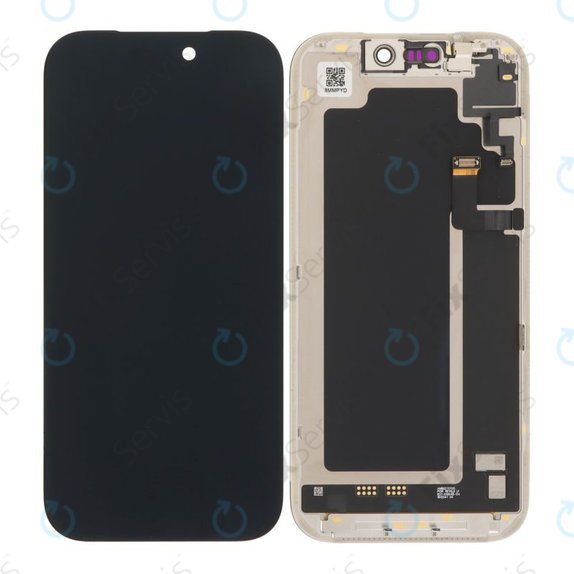 Displej Soft OLED 120Hz pre iPhone 17 Pro, Dotykové sklo s rámom, DIAGNOSTIC