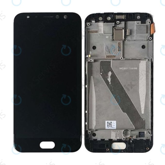 Asus Zenfone 4 Selfie Pro ZD552KL - LCD Displej + Dotykové Sklo + Rám (Deepsea Black) - 90AZ01M7-R20010, 90AZ01M7-R20011 Genuine Service Pack