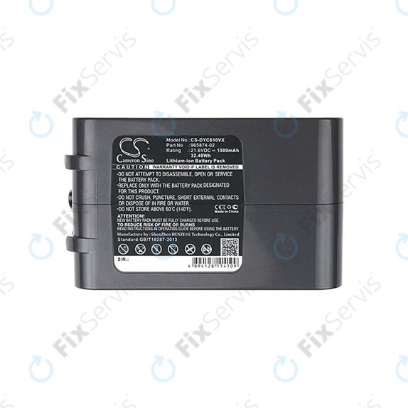Dyson DC-series, V6 - Batéria 965874-02 Li-Ion 21.6V 1500mAh HQ