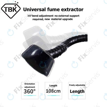 TBK Smoking Apparatus Laser Smoker - Odsávačka Dymu Počas Spájkovania