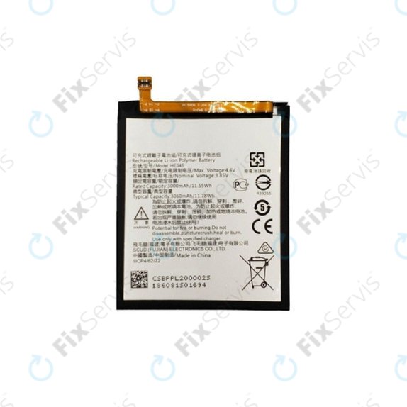 Nokia 6.1 - Batéria HE345 3060mAh