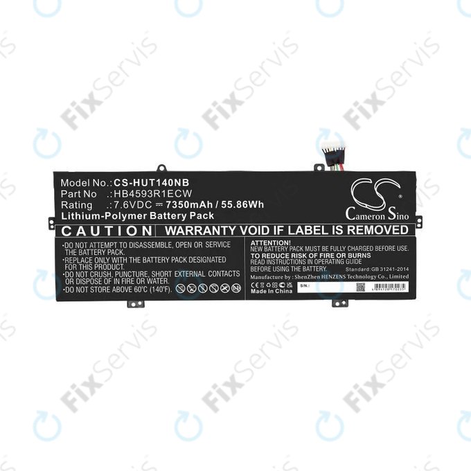 Huawei MateBook X Pro - Batéria HB4593R1ECW 7350mAh HQ