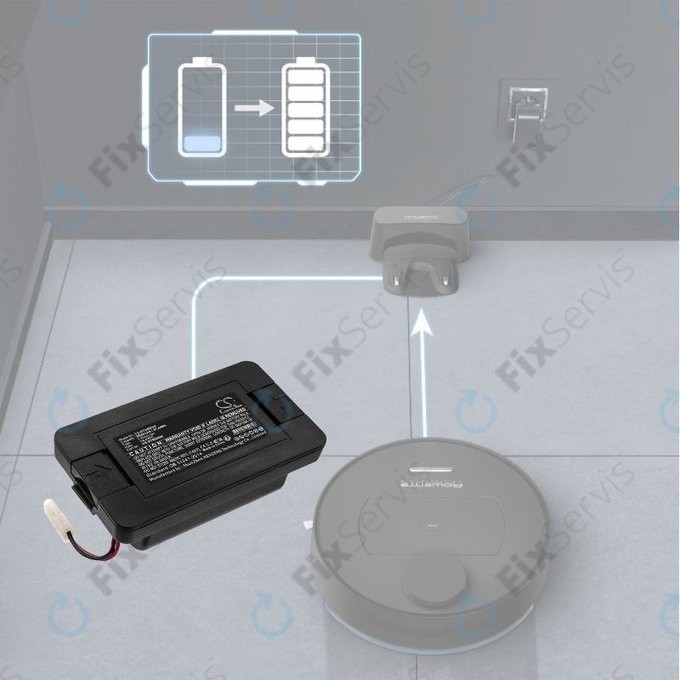 Rowenta Explorer-series, Smart Force Essential-series, Tefal Explorer-series - Batéria RS-RT900866 Li-Ion 14.4V 2600mAh HQ