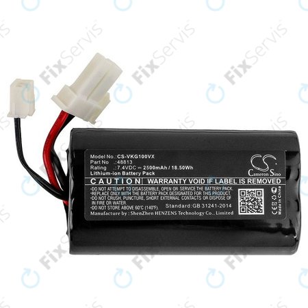 Vorwerk Kobold VG100 - Batéria 48813 Li-Ion 7.4V 2500mAh HQ