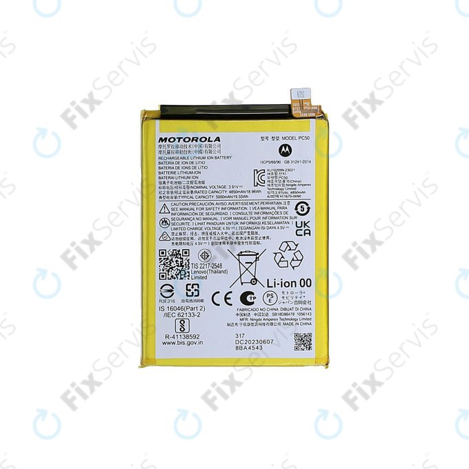 Motorola Moto G14, G54 - Batéria PC50 5000mAh - SB18E08688 Genuine Service Pack