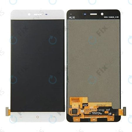 OnePlus X - LCD Displej + Dotykové Sklo (White) TFT