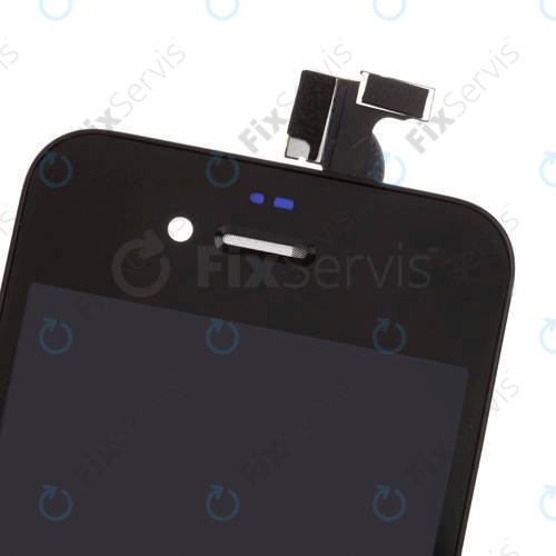 Apple iPhone 4S - LCD Displej + Dotykové Sklo + Rám (Black) TFT