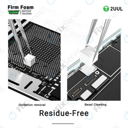 2UUL SC07 - Vysokohustotné čistiace podložky pre kameru, čipy a PCB (500ks)