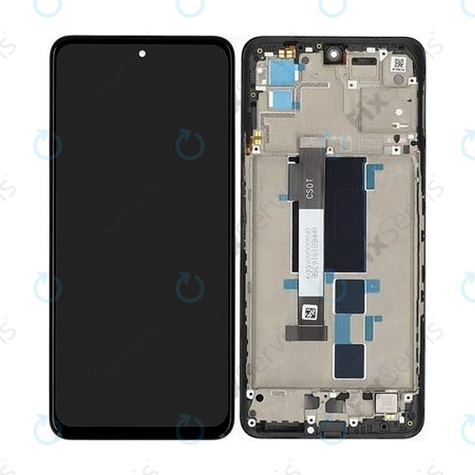 Xiaomi Poco X3 GT 21061110AG - LCD Displej + Dotykové Sklo + Rám (Stargaze Black) - 560003K10A00 Genuine Service Pack