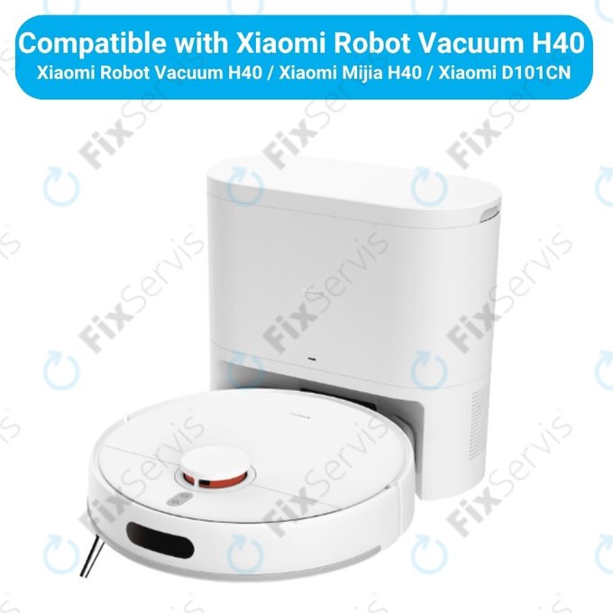 Sada náhradných dielov pre Xiaomi Robot Vacuum H40 - Standard set XL (2x Hlavná kefa, 4x Filter, 4x Bočná kefa)