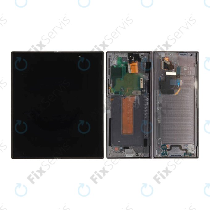 Samsung Galaxy Z Fold 6 F956B - LCD Displej + Dotykové Sklo + Rám (Silver Shadow) - GH82-35042A Genuine Service Pack