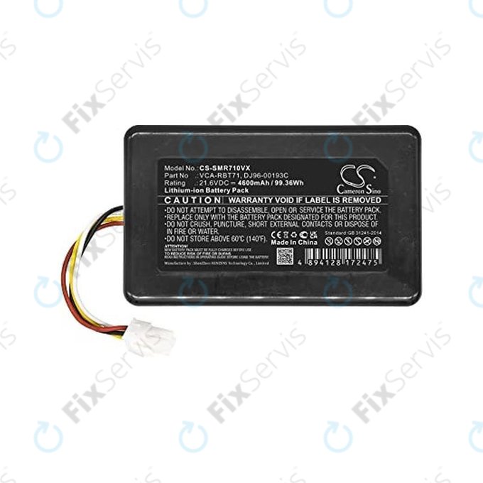 Samsung PowerBot R7040 - Batéria VCA-RBT71, DJ96-00193C, DJ96-00202A Li-Ion 21.6V 4600mAh HQ