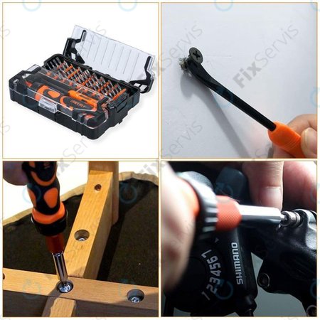 Jakemy JM-6124 - Sada Servisného Náradia pre Servis Elektroniky 48v1