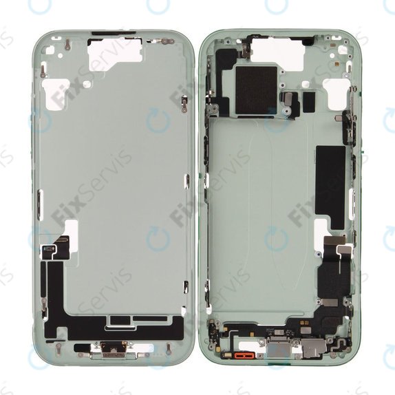 Stredný Rám s Batériou pre iPhone 15 | Green | ZD076-00673 | Genuine Apple