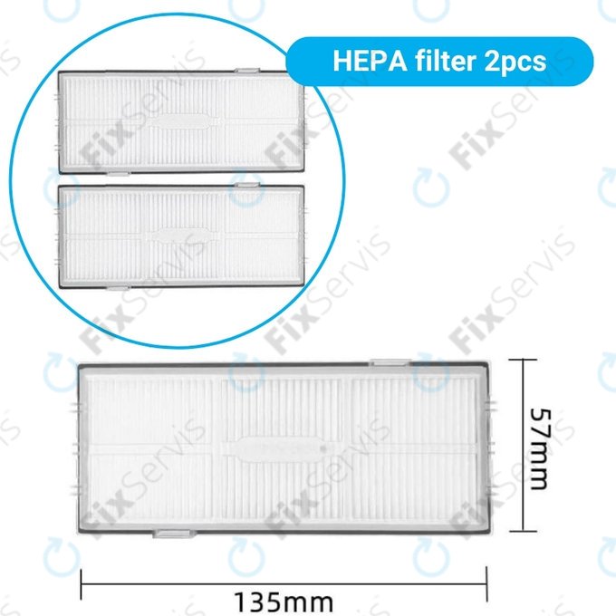 Xiaomi Roborock S7, S7+, S7 MaxV, S7 Pro Ultra, T7S Plus - Štandardný Set (Čierny)