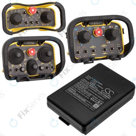 Batéria pre Autec Funkfernsteuerung Air, Modular AJM, 1400mAh, Li-Ion, 7.4V, LPM02, HQ