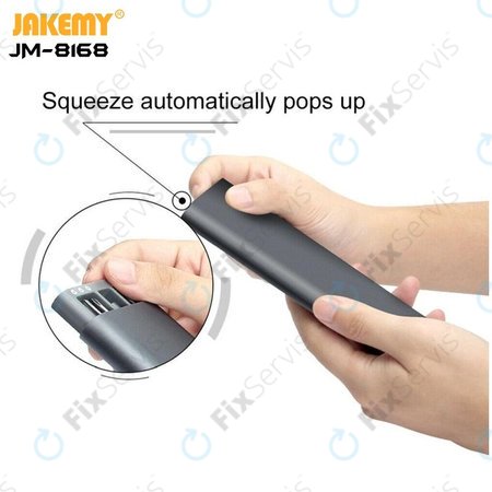 Jakemy JM-8168 - Sada Servisného Náradia pre Servis Elektroniky 24v1