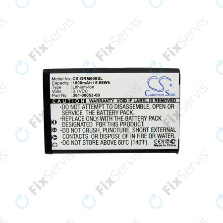 Batéria pre Garmin Alpha 200, Montana 600t Camo, 1800mAh, Li-Ion, 3.7V, 361-00053-00, HQ