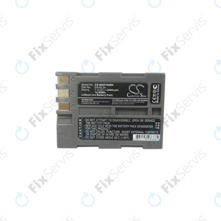 Nikon D50, D70, D80, D90, D100, D200, D300, D700, D900 - Batéria EN-EL3e Li-Ion 2000mAh HQ