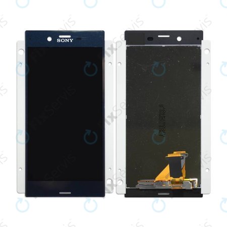 Sony Xperia XZ F8331 - LCD Displej + Dotykové Sklo (Forest Blue) - 1304-9085 Genuine Service Pack