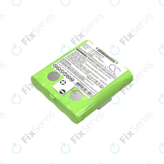 Batéria pre Detewe Outdoor Pmr a Simvalley, 700mAh, Ni-MH, 4.8V, MT700D03XXC, HQ