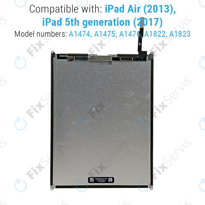 Apple iPad Air, iPad (5th Gen 2017) - LCD Displej