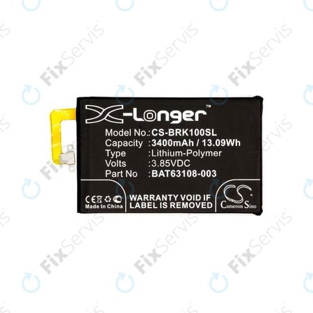 Batéria pre Blackberry Keyone, 3400mAh, Li-Pol, 3.85V, BAT63108-003, HQ