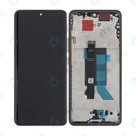Xiaomi Redmi Note 14 Pro 5G 24090RA29G - LCD Displej + Dotykové Sklo + Rám (Midnight Black) TFT
