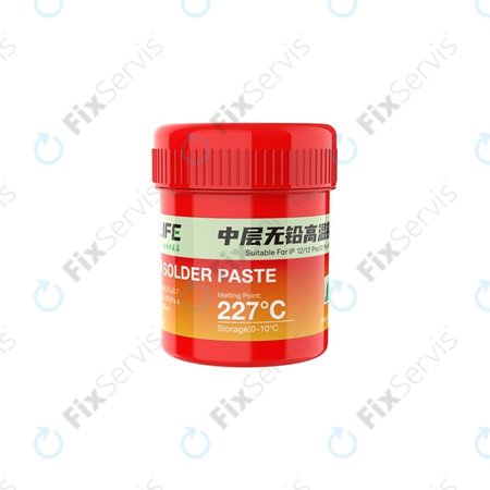 Relife RL-406 - Bezolovnatá Spájkovacia Pasta 227°C (40g)