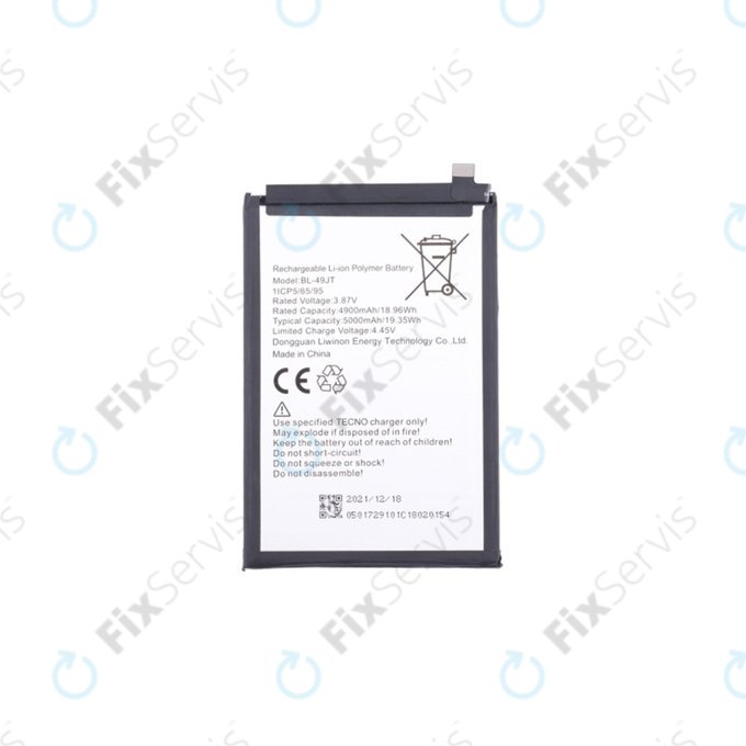 Tecno Spark 20 - Batéria 5000mAh