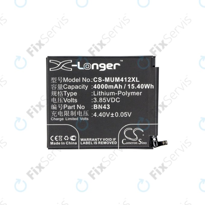 Xiaomi Redmi Note 4X - Batéria BN43 4000mAh HQ