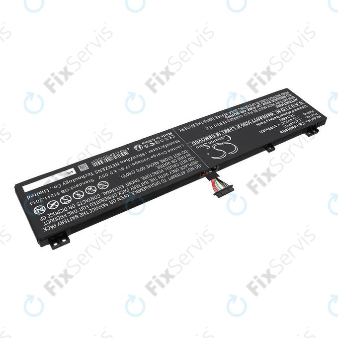 Batéria pre Lenovo Legion 5 15ARH7H, 82RD0002SB, 5100mAh, Li-Pol, 15.44V, L21C4PC1, HQ