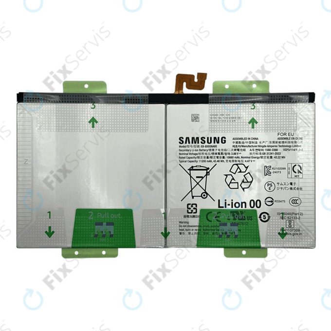 Samsung Galaxy Tab S10 Ultra X920, X926B - Batéria EB-BX926ABE 11200mAh - GH82-35940A Genuine Service Pack