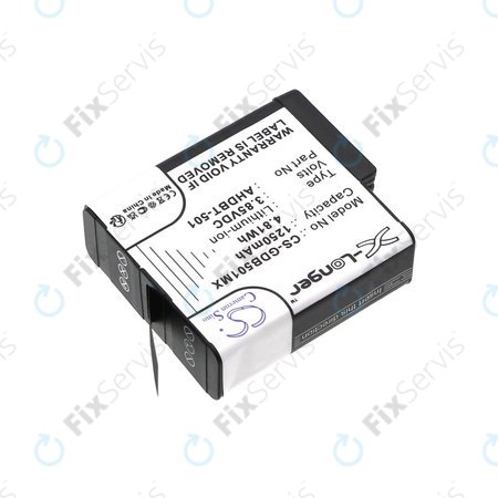Batéria pre Gopro Hero 8, Hero 6, 1250mAh, Li-Ion, 3.85V, AHDBT-501, HQ