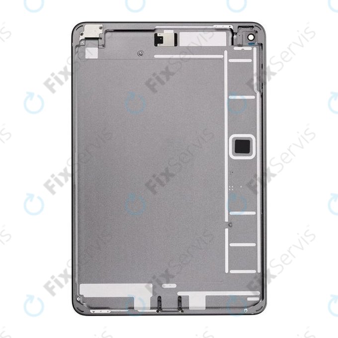 Apple iPad Mini 5 - Zadný Housing WiFi Verzia (Space Gray)