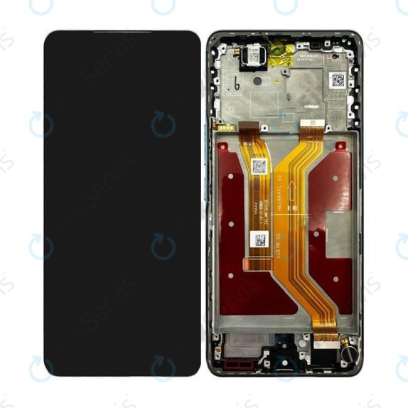 Honor Magic7 Lite - LCD Displej + Dotykové Sklo + Rám (Jade Cyan) - 0235AMMN Genuine Service Pack