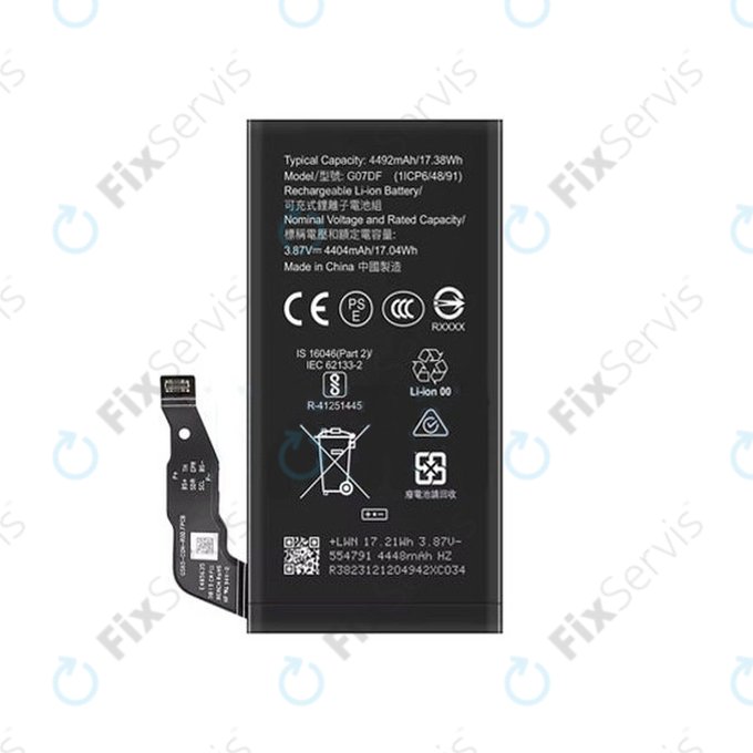 Google Pixel 8a - Batéria GO7DF 4492mAh