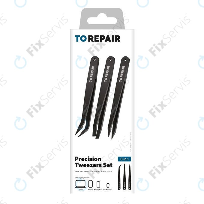 SBS - Súprava presných pinziet pre jemné opravy 3v1