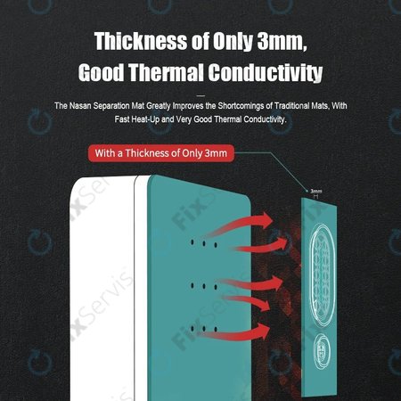 Nasan NA-PAD8 - Silikónová podložka na demontáž LCD displejov