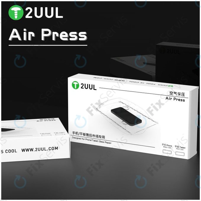 2UUL - Vzduchový Lis na Opravy Skiel Tabletov (40 Vreciek)