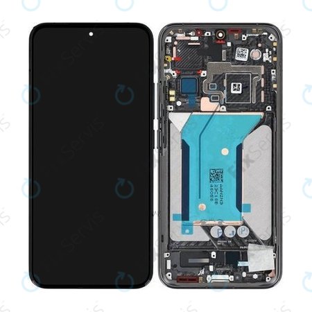 Xiaomi 14 23127PN0CC - LCD Displej + Dotykové Sklo + Rám (Black) - 56000400N300 Genuine Service Pack