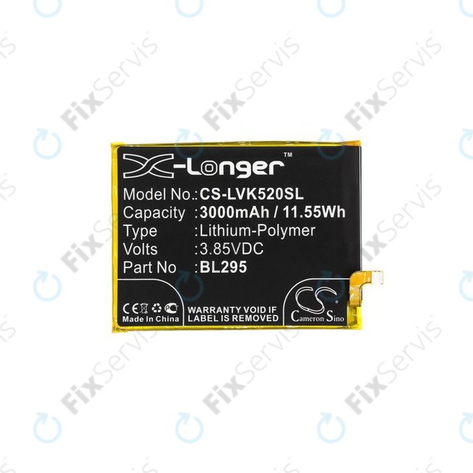 Lenovo K9 - Batéria BL295 3000mAh HQ