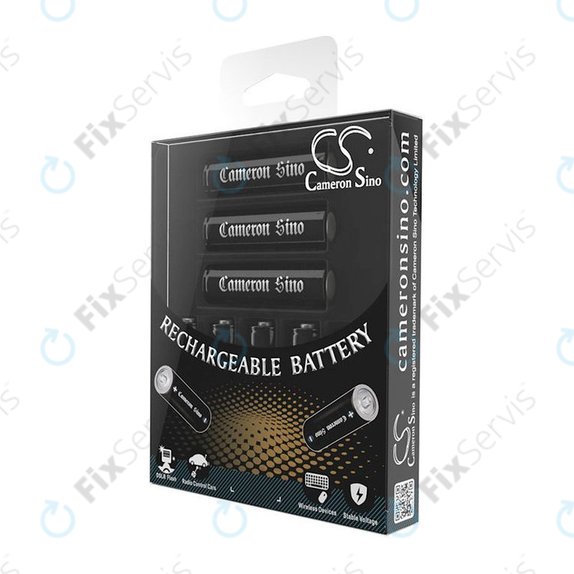 Nabíjateľná batéria, CameronSino AA, 8ks, 2200mAh, Ni-MH, 1.2V, –, HQ