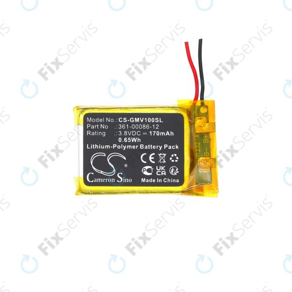 Batéria pre Garmin Femix 6s Pro, Venu, 170mAh, Li-Pol, 3.8V, 361-00086-12, HQ